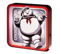 Numskull Ghostbusters Stay Puft - Lampada da parete con logo ufficiale Ghostbusters, in acrilico, per camera da letto, ufficio, casa, studio, lavoro, prodotto ufficiale Ghostbusters