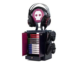 Numskull Official Gaming Locker, Controller Holder, Headset Stand for PS5, Xbox Series X S, Nintendo Switch - Official Merchandise