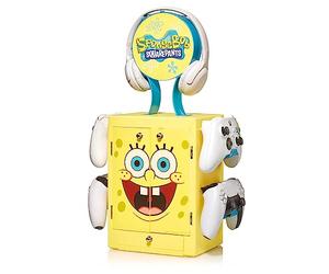 Numskull Official Spongebob Squarepants Gaming Locker Controller Holder & Headset Stand for PS5, Xbox Series X|S and Nintendo Switch