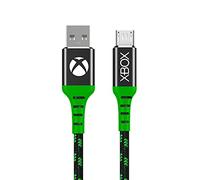 Numskull Official Xbox One Micro USB Nylon Braided Charging Cable 4m - Fast Charging Play and Charge Lead - Compatibile con PS4 Controller, Samsung, HTC
