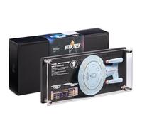 Numskull Targa Replica Star Trek USS Enterprise NCC-1701-D 15x7 (38x17,5 cm) - Merchandising Ufficiale Star Trek - Collezione da Parete