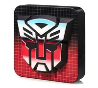 Numskull Transformers - Lampada da scrivania con logo 3D, per camera da letto, ufficio, casa, studio, lavoro, ufficiale Transformers