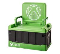 Numskull Xbox Scatola Portaoggetti 2-in-1 e Sedia Pieghevole - Organizzatore con Coperchio e Maniglie per Camerette - Merchandising Ufficiale Microsoft