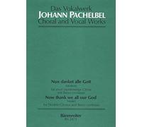 Nun danket alle Gott - Now thank we all our God -Motette-. Chorpartitur