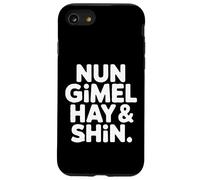 Nun Gimel Hay Shin Simboli Ebraici Custodia per iPhone SE (2020) / 7/8
