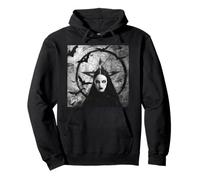 Nun Horror Cool, Pentagramma, Suora Ribelle Felpa con Cappuccio