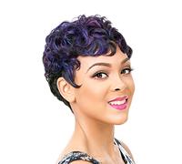 Nuna | It' s a wig| breve parrucca sintetica pizzo parte ondulata