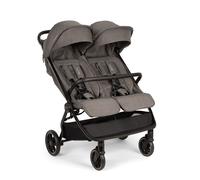 Nuna - Passeggino Gemellare Trvl - Granite Ecopelle Chocolate