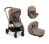 NUNA - Trio Triv Next Cedar con navicella Cari Next e seggiolino auto Arra Flex