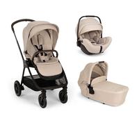 Nuna - Trio Triv Next + Navicella Lytl + Seggiolino Auto Arra Next Isize - Cedar Ecopelle Chocolate