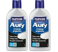 Nuncas Aury Crema Argento - 250ml (Confezione da 2)