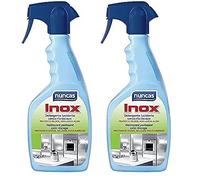 Nuncas Inox Detergente Lucidante - 500ml (Confezione da 2)