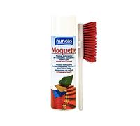 NUNCAS MOQUETTE SPRAY PER MOQUETTE, PASSATOIE E INTERNI AUTO 500 ML + SPAZZOLA TAPPETI