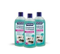 Nuncas Pavimenti Profumati Detergente Pavimenti - Formula Specifica per Robot e Lavapavimenti - Desiderio - Multipack - Confezione da 3 x 1 litri