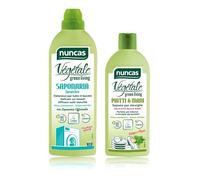 Nuncas Vegetale Piatti & Mani - 500ml & Vegetale Saponaria Lavatrice - 1L