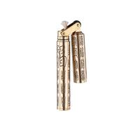 Nunchaku Kerosene Lighter Rame Vintage Trench Lighter Riutilizzabili Windproof Trench Lighter Regali di compleanno per gli (Fu)