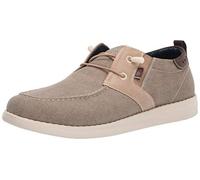Nunn Bush Brewski Moc Toe Slip-on Canvas Knit Moc con, Pietra, 11 Wide