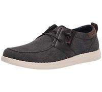 Nunn Bush Brewski Wallabee Canvas Moc Toe Bungee Slip-on, Nero, 9 Wide