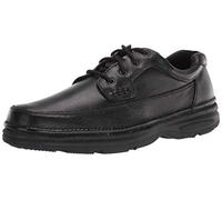 Nunn Bush Cameron Moc Toe Oxford with Comfort Gel Footbed, Uomo, Nero, 42 EU