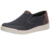 Nunn Bush Kore City Walk Canvas Moc Toe Slip-on, Scarpe da Ginnastica Uomo, Blu Scuro, 41 EU
