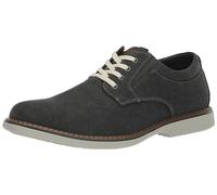 Nunn Bush Otto Canvas Plain Toe Oxford Lace Up, Uomo, Canna di Fucile, 43 EU Larga