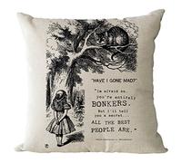 Nunubee Cotone e Lino Shabby Chic Animale Copricuscini e Federe Cuscini Decorativi per Divano Letto 45x45cm