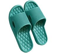 Nunubee Female Male Slippers Summer Home Indoor Non-Slip Soft Bottom Home Silent Bath Bathroom Sandals Couple Slippers