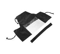 NUOBESTY 1 Copertura Antipioggia per Fotocamera Reflex e Resistente Al Vento Maniche Regolabili Protezione e Polvere Adatta Obiettivi