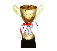 NUOBESTY 1 Coppa in Metallo Per Trofei Per Competizioni Sportive Tornei Scolastici Premi Onore 24 Cm