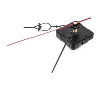 NUOBESTY 1 Impostato Movimento dell'orologio Parti meccanismo dell'orologio al Quarzo Sostituire Batteria Desk Clock Wall Clock Kit Orologio lancette dell'orologio plastica Rosso