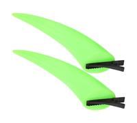NUOBESTY 1 Paio Forcina per in Corno da Diavolo zanne molletta per da Diavolo Parrucca Glitter Accessori per da Ragazza Fermagli di Corna plastica Light Green