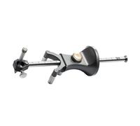 NUOBESTY 1 Pz scriba falegname guida strumento scriba marcatore a coda di rondine strumento per tracciare la lavorazione del legno Lega di alluminio Light Grey