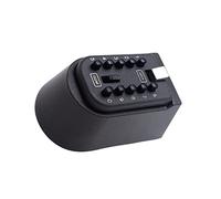 NUOBESTY 1 Set cassetta di sicurezza a chiave all'aperto codice soldi Lucchetto a combinazione sicuro auto locker chiavi esterno astuccio portachiavi Cassetto portachiavi addominali Black