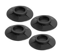 NUOBESTY 1 Set Da 4 Pezzi Accessori antiscivolo tampone tamponi per lavasciuga cuscinetti antiscivolo cuscinetti antivibranti per rondelle plastica Black