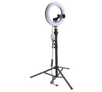 NUOBESTY 1 Set LED per Streaming e Fotografia Riempimento per Makeup e Video Colori e Luminosità Facile Usare e Ricaricabile