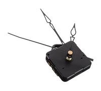 NUOBESTY 1 Set Movimento dell'orologio da Parete di Ricambio del Movimento dell'orologio Kit Hardware per Orologio Motore sostitutivo per Orologio da Parete plastica Nero