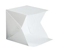 NUOBESTY 1 Set Photo Tent LED Box Fotografico Portatile con Sfondo per Fotografia Piccoli Oggetti Facile Usare e Alimentato USB per