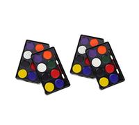 NUOBESTY 1 Set Pittura Del Viso Strumento Di Pittura Di Halloween Pittura Per Il Viso Della Bandiera Nazionale Pigmento Cosplay Di Halloween Disegno Vernice Pittura Del Corpo Colorful 4 Pz