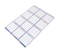 NUOBESTY 1 set Planner Bilingue Reversibile Lavagna per e Scuola Orientamento Flessibile e Design Elegante