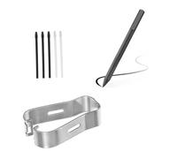 NUOBESTY 1 Set Ricambio Punta Stylus Touch con Strumento Tweezers Compatibile con Tablet Nibs Morbidi per Uso Facile e Sostituzione Veloce