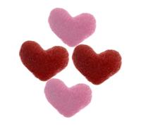 NUOBESTY 1 Set Spilla A Forma di Cuore Kit Filo per Cucire Cravatta Infila Ago per Filo da Ricamo Tessuto Trapuntatura Perni Spilli da Cucito Puntaspilli Trapuntato Cotone 4 Pezzi