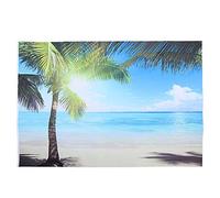 NUOBESTY 1 Sfondo Fotografico Spiaggia per Eventi e Feste Decorazione Party Leggera e Portatile per Fotografie Professionali e Attività All