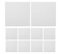 NUOBESTY 10 Buste protettive per Dischi in Vinile: Buste Resistenti per copertine di Album - Busta per Scatola di Dischi in Cartone da 7,2 Pollici - Organizer per Porta vinili