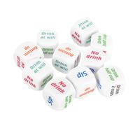 NUOBESTY 10 per Giochi Alcolici Divertenti per Adulti Resistenti per Serate Bere e Feste Include con Azioni Bere Diverse per Party e Tavolo