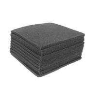 NUOBESTY 10 Pezzi Copertura Fonoassorbente per Pompa di Sovralimentazione con Isolante Antirumore e Antivibrazione per Uso Domestico Riduce Rumore e Protegge Motore
