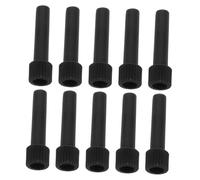NUOBESTY 10 Pezzi Maniglia Girevole Della Testa Della Lampada Vite Di Sostituzione Della Della Lampada Parti Dell'interruttore Della Lampada Plastica Black
