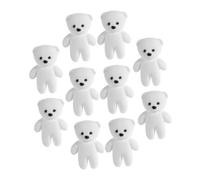 NUOBESTY 10 Pezzi Mini in Spugna Flockati per Decorazioni Natalizie e Piccole per Bomboniere Shower e Accessori Bouquet Te