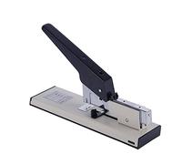 NUOBESTY 100 Fogli Pinzatrice Ufficio Heavy Duty con Leva Potenziata per Documenti Spessi Capacità Spillatrice per Cucitura e Rilegatura Pelle per Casa e Scuola