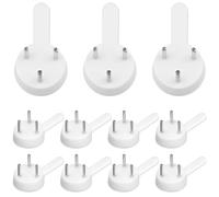 NUOBESTY 100 Ganci da Parete Invisibili senza Tracce in Plastica e Ferro Chiodi senza Giunzioni per Cornici e Pitture Set da 100 Pezzi per Casa Ufficio e Pareti Multiple