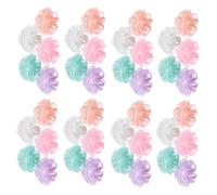 NUOBESTY 100 Pezzi Cappucci per Perline Fiore Mini Spacer Finta Perla Petali per Orecchini Collane Bracciali Fai da Te Nail Art e Gioielli